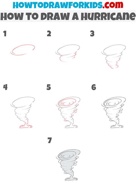 How to Draw a Hurricane .